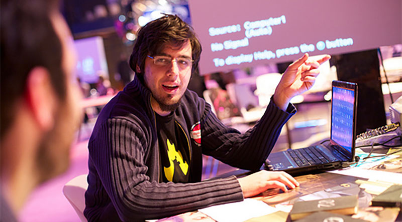 Ismail has spent much of the past five years advocating for indie development worldwide. (Photo: Vlambeer)