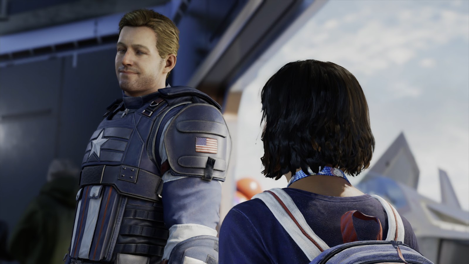 Look at his face. That guy.  (Screenshot: Square Enix)