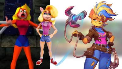 Crash Bandicoot’s Girlfriend Gets One Heck Of A Glow Up