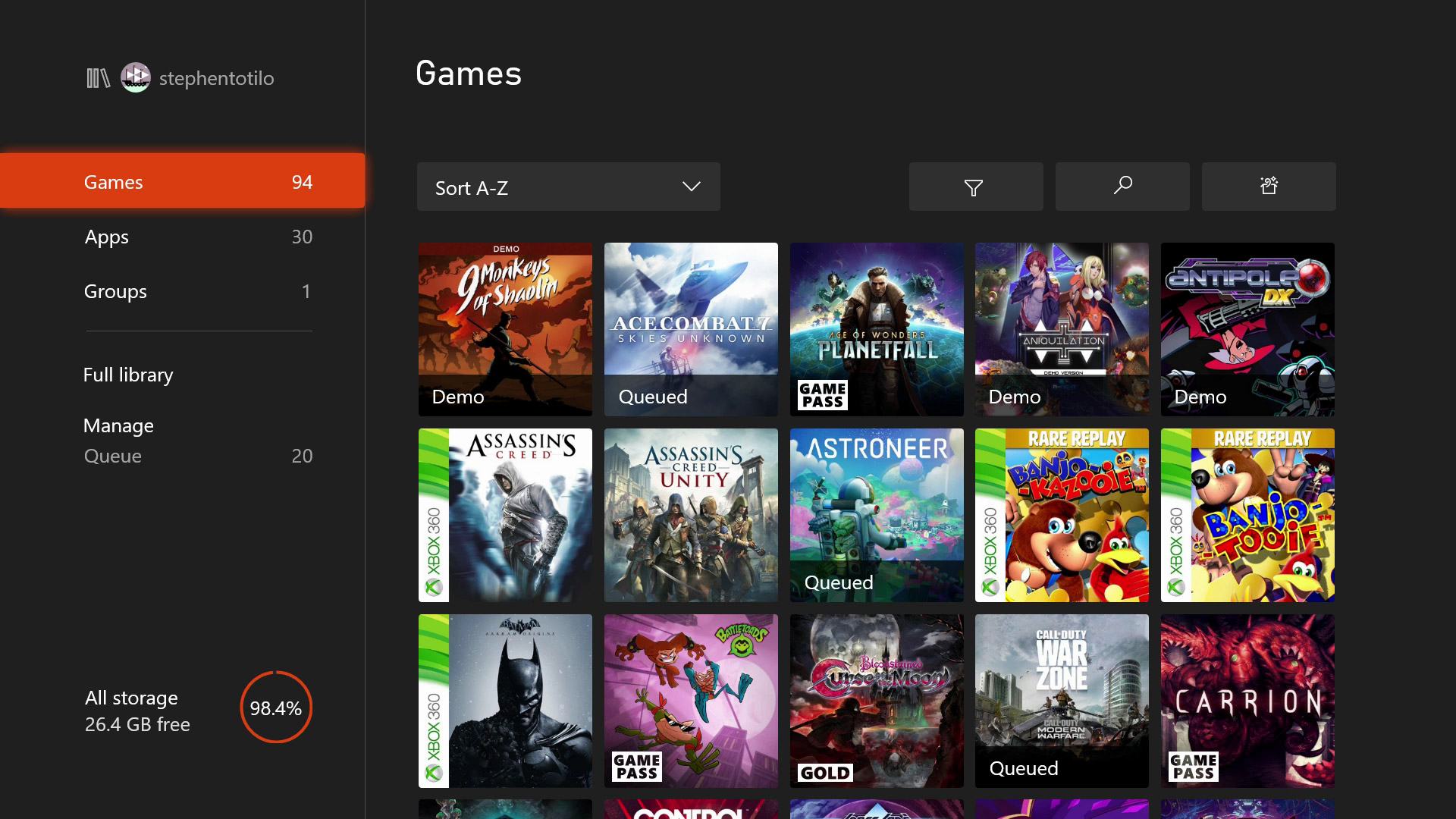 One area Microsoft's Xbox UI might have a leg up on PlayStation 4's. (Screenshot: Microsoft / Kotaku)