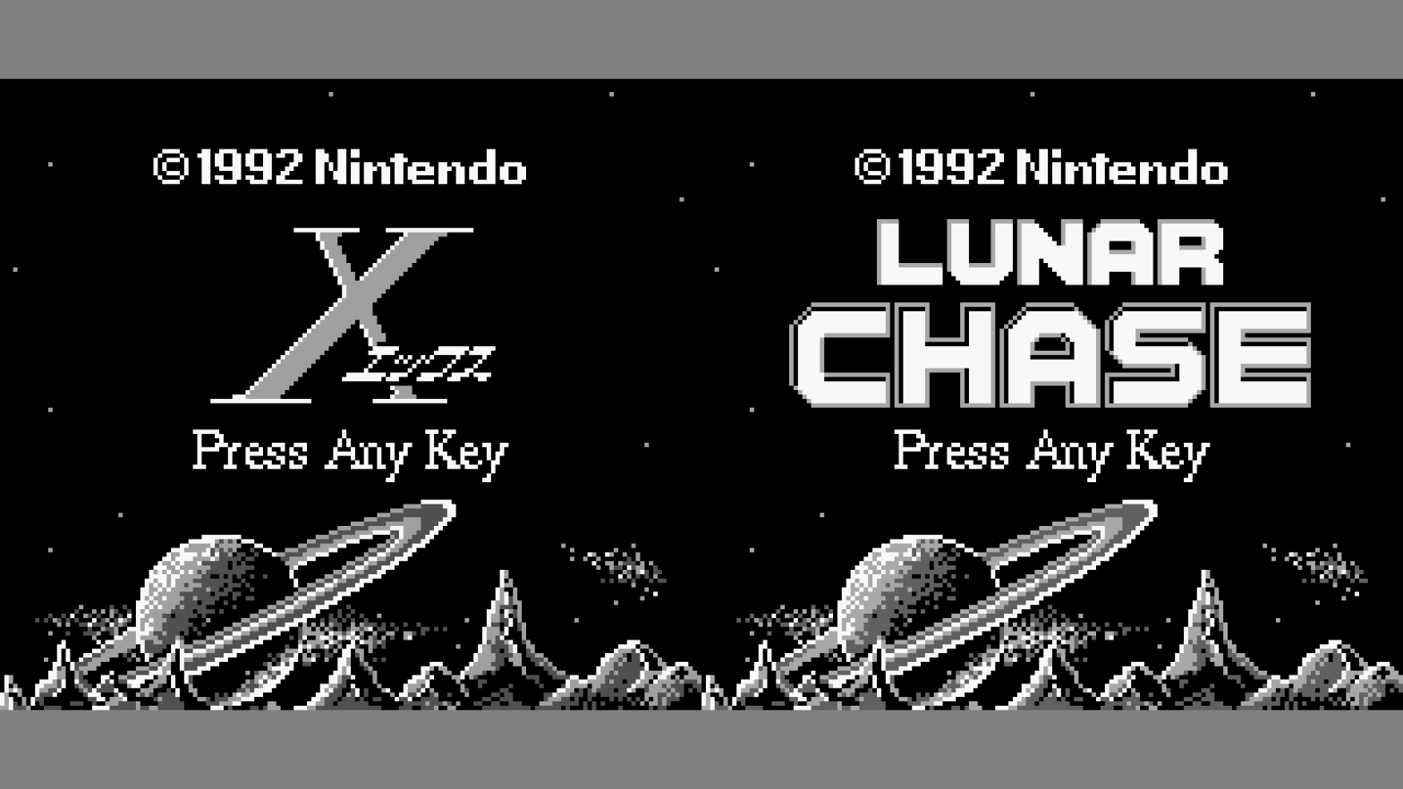 X is daunting. Lunar Chase sounds like a Disneyland ride. (Screenshot: Nintendo / Kotaku)