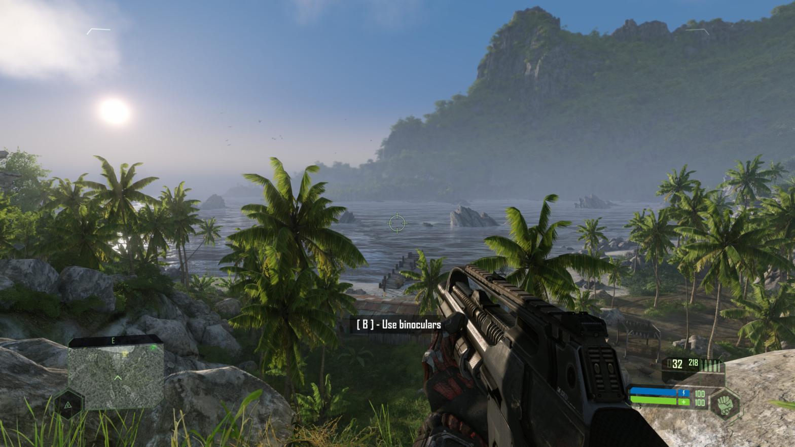 Crysis: Remastered at 4K on max settings. (Screenshot: Joanna Nelius/Gizmodo)