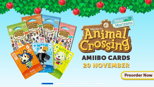 Animal Crossing Amiibo Cards Are Now Available To Preorder From EB Games