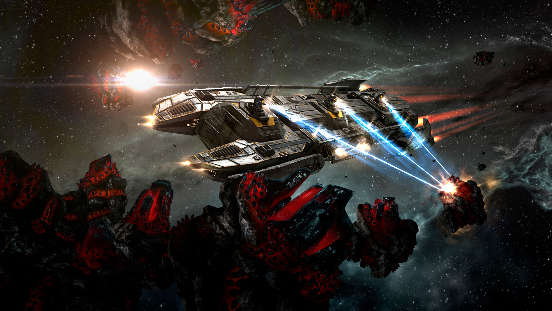 EVE Mining Vessel (Screenshot: CCP Games)
