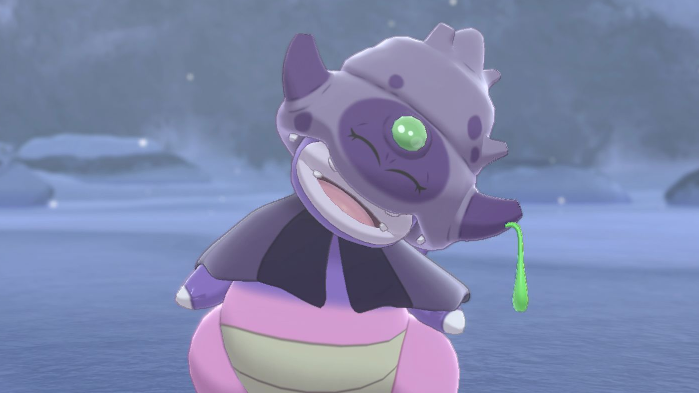 Don't let the smile fool you, that Pokémon is in pain. (Screenshot: The Pokémon Company)