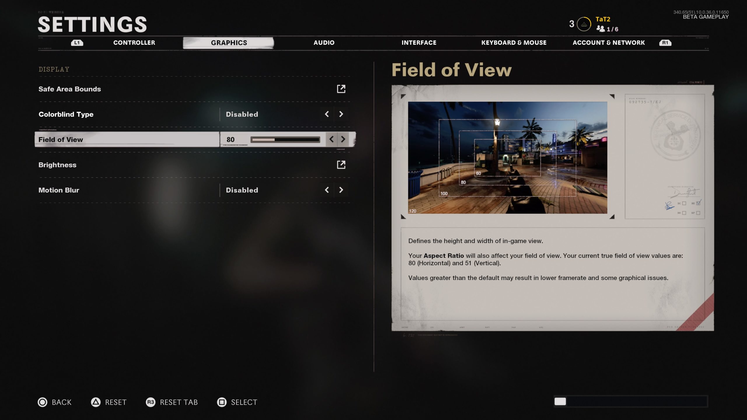 FOV slider settings (Screenshot: Activision (Kotaku)