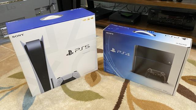 The PS5 Box Tells You How To Transfer Your PS4 Saves And Data