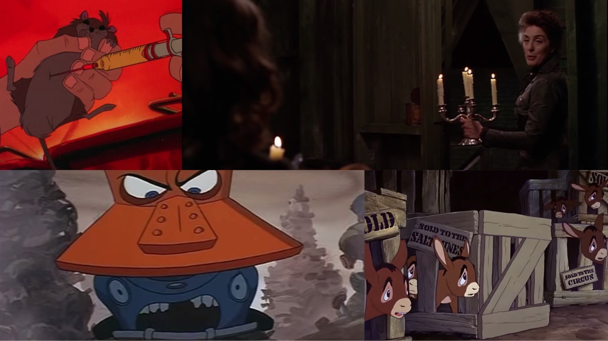 Clockwise from left: The Secret of Nihm, A Little Princess (1995), Pinocchio, The Brave Little Toaster. (Image: United Artists,Image: Warner Bros.,Image: Disney)