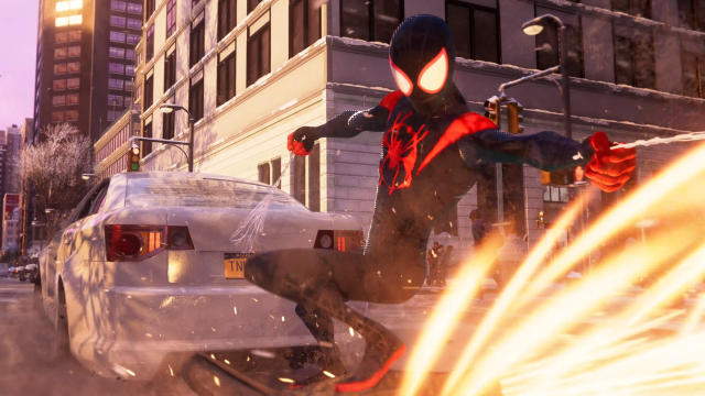 Spider-Man: Miles Morales Has An Into The Spider-Verse Suit
