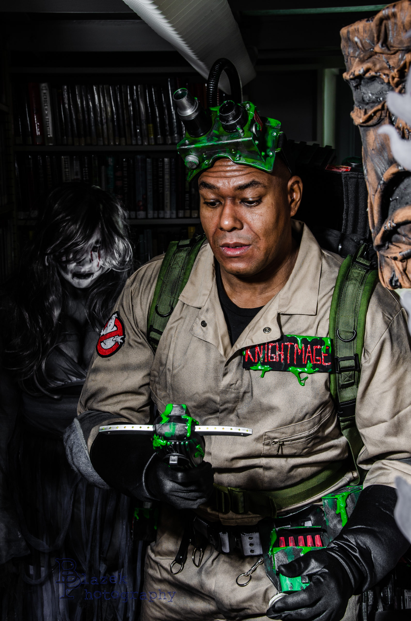 Fantastic Ghostbusters Cosplay, Dogs And Cats, Living Together