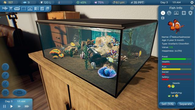 Relax, With A Game About Owning A Fish Tank