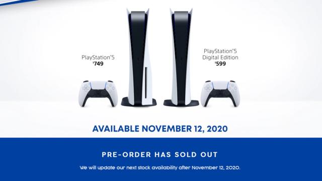 More PS5’s Will Be Available For Pre Order Later This Week