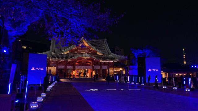 A PlayStation 5 Event Held At An Ancient Japanese Shrine