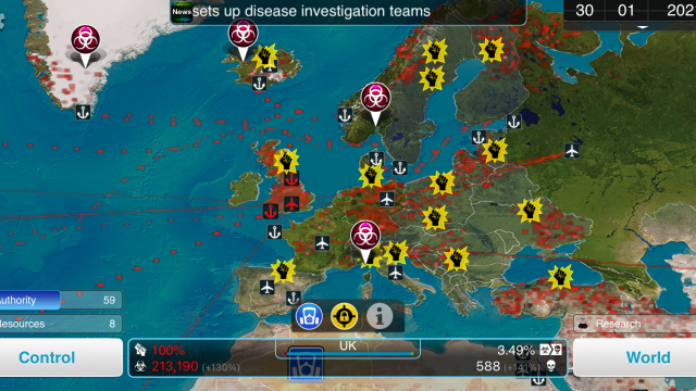 Plague Inc. Now Has A New Mode In Which You Try To Stop A Pandemic
