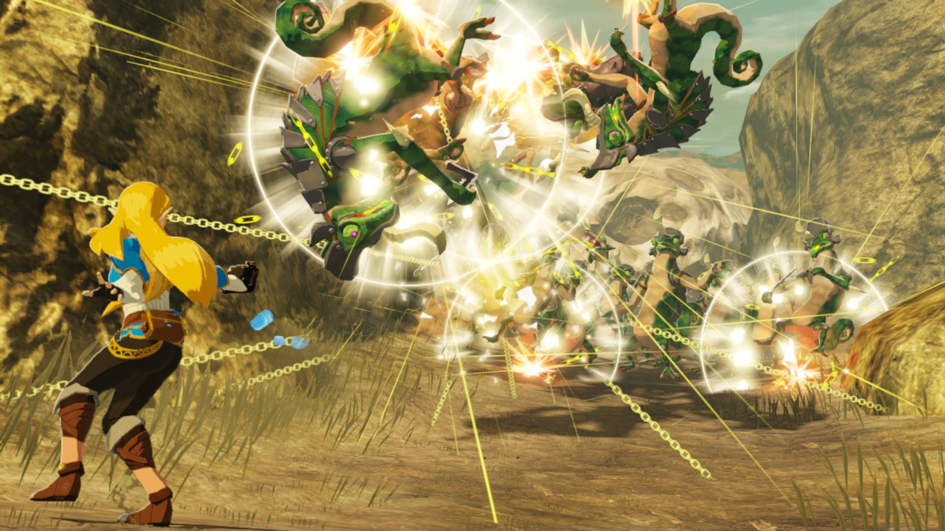 This looks cool, but don't be fooled. Zelda is useless. (Screenshot: Nintendo)