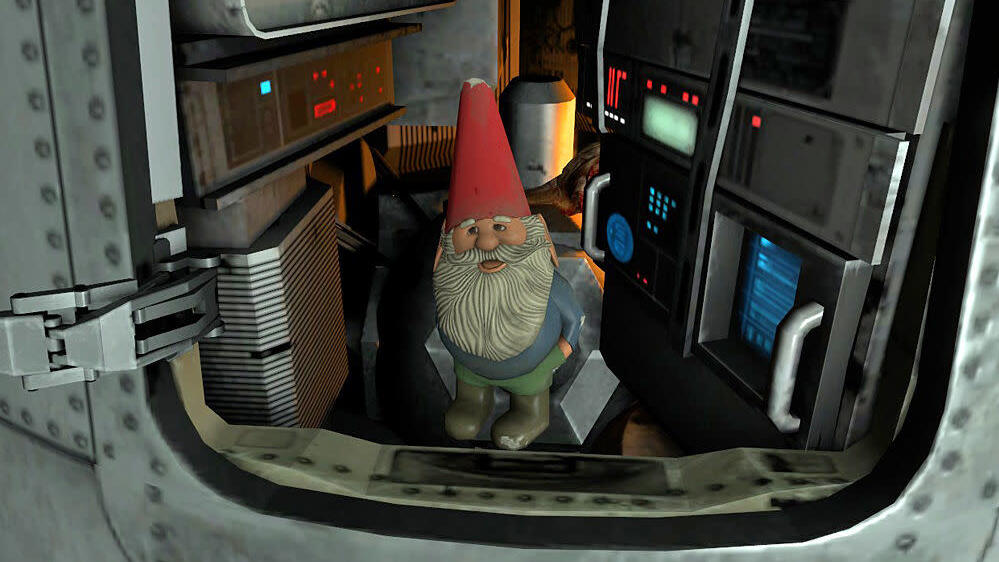Gnome Chompski, as he appears in Half-Life 2: Episode 2 (Screenshot: Valve)