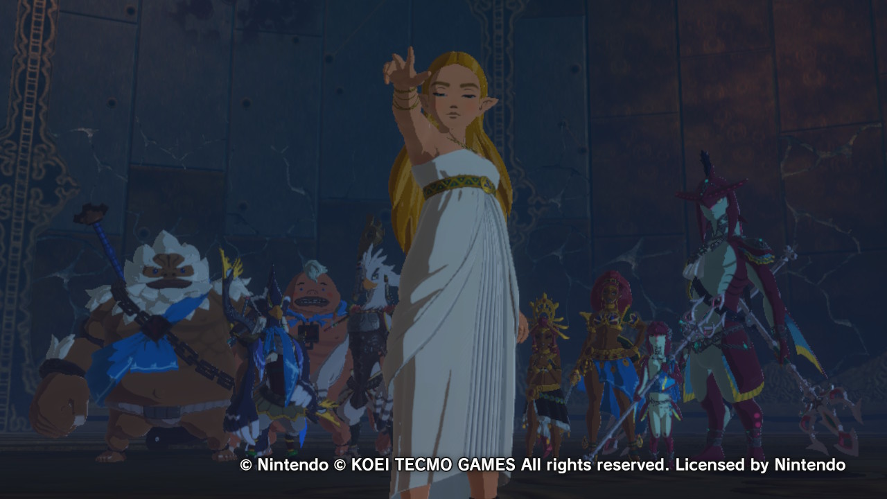 This actually didn't feel as corny as I thought it would. The nu-guardians are pretty cool. (Screenshot: Nintendo)
