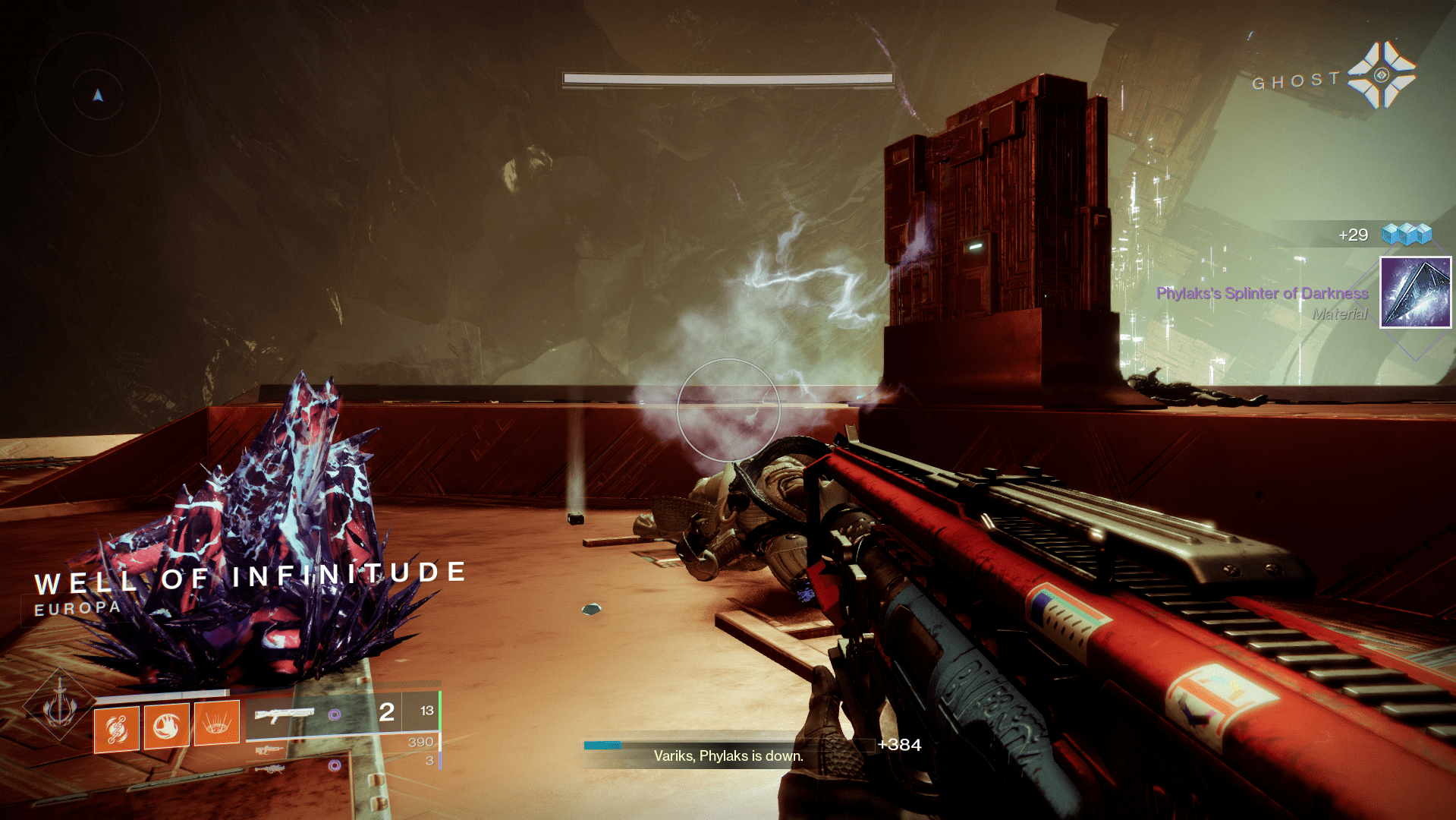 I will say that I did feel an emotion here: infinite rage. Fuck Phylaks. (Screenshot: Bungie)
