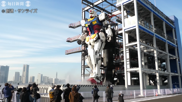 Japan’s Newest Life-Sized Gundam Officially Unveiled