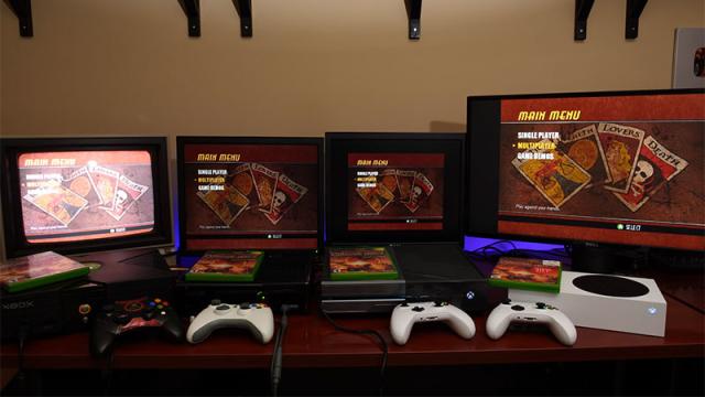 Four Generations Of Xbox Console Can Play The Same Game Together