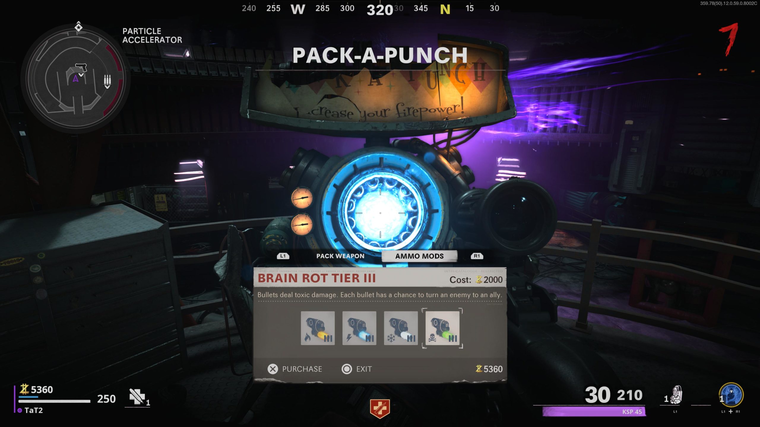 Pack-A-Punch ammo mods. (Screenshot: Activision / Kotaku)