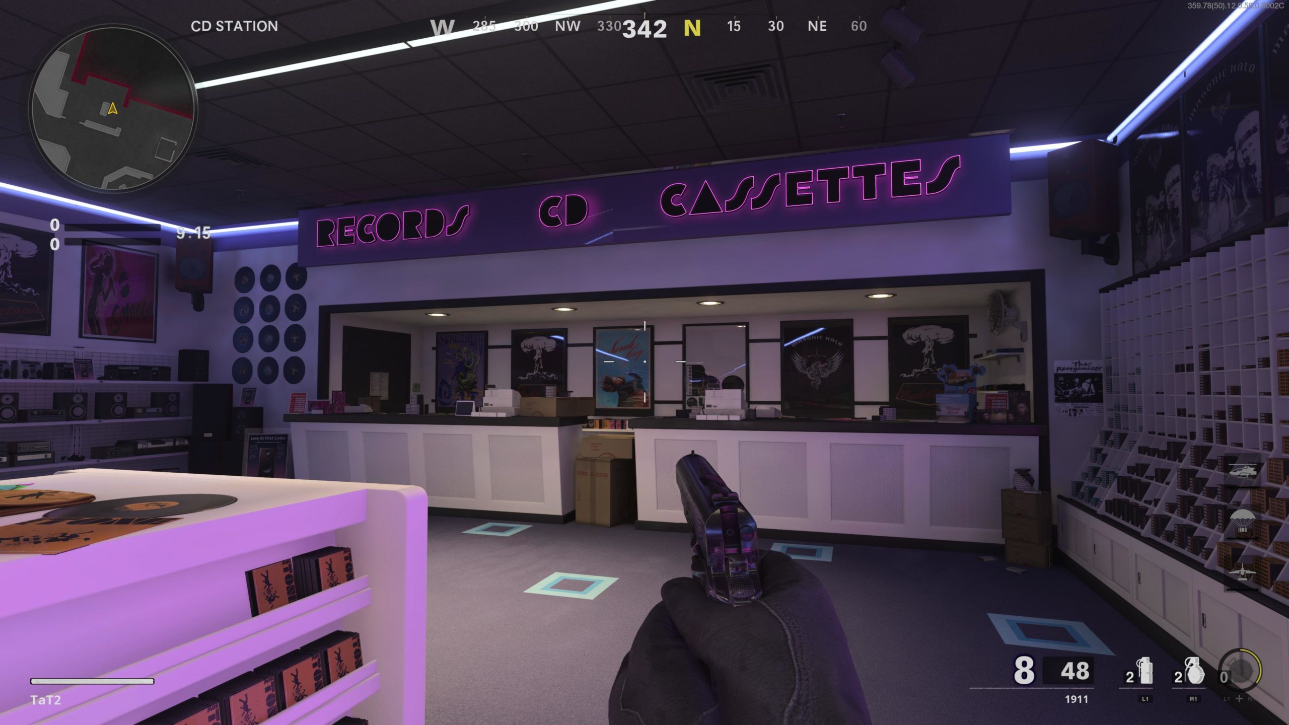 The CD Station inside Mall at the Pines (Screenshot: Activision (Kotaku))