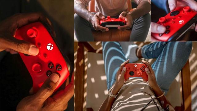 Xbox’s New Pulse Red Controller Has Some Strong Racing Vibes