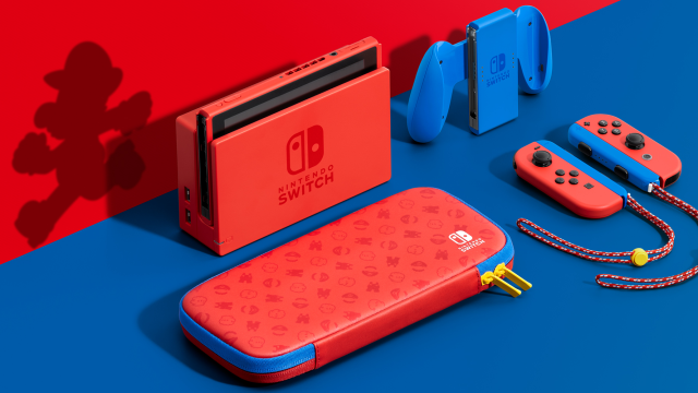 New Nintendo Switch Is In Mario Colours And Looks Fantastic