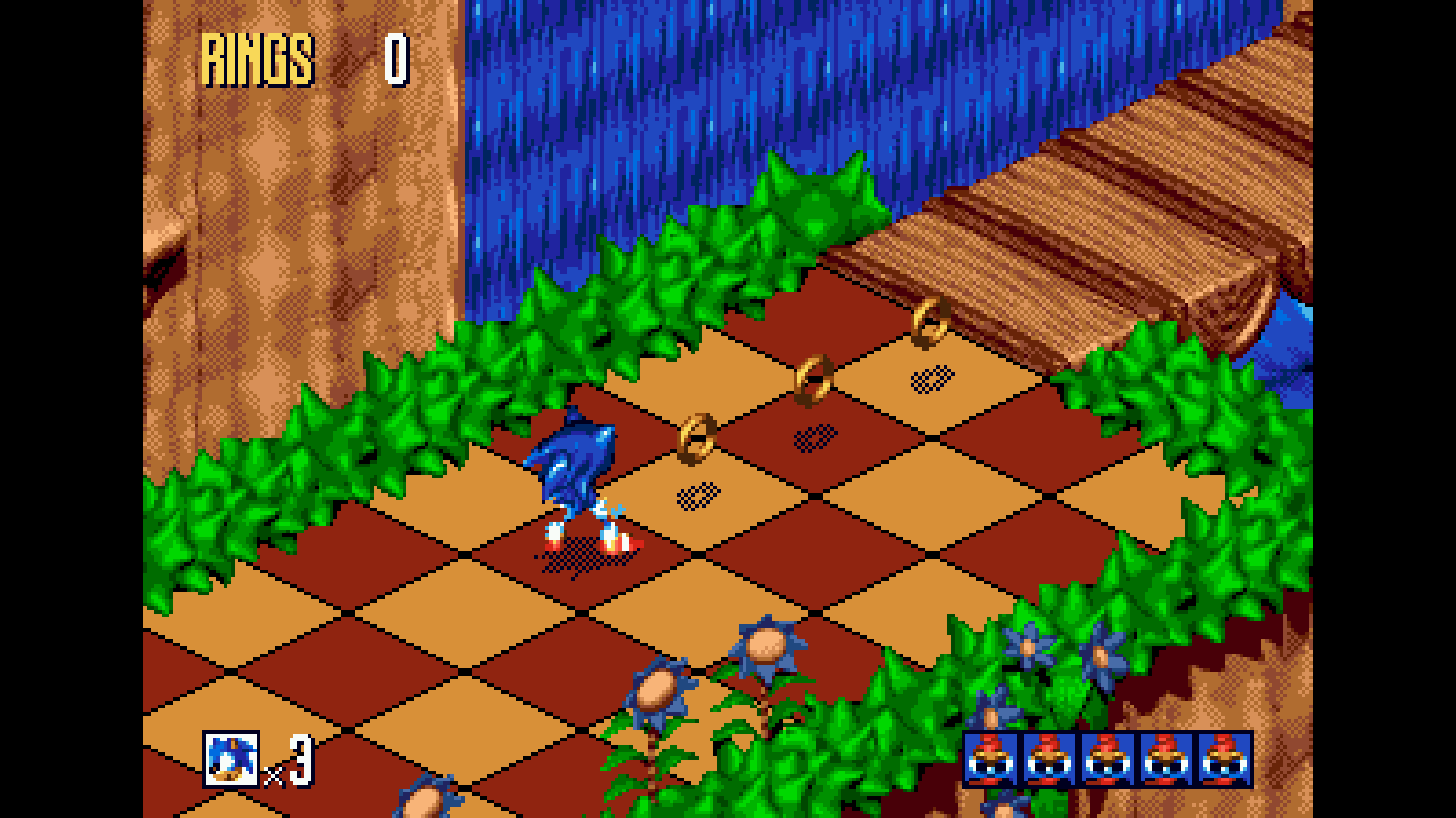 Sonic 3D Blast committed the unforgivable sin of being both slow and boring. (Screenshot: Sega / MobyGames)