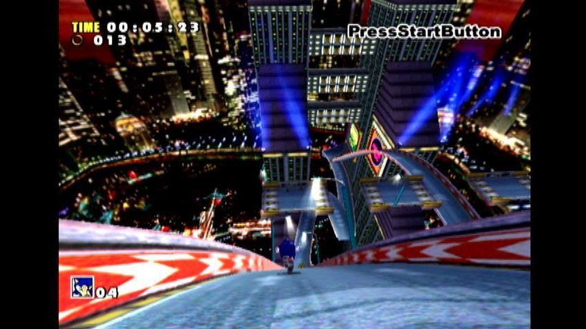 The opening to <em>Sonic Adventure</em> is a masterclass in late ’90s edginess. (Screenshot: Sega / MobyGames)” class=”wp-image-1201045″ width=”100%” height=”auto”/>
        <figcaption class=