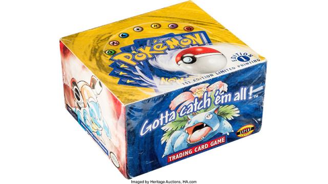 Sealed Box Of Pokémon Cards Sells For $530,000