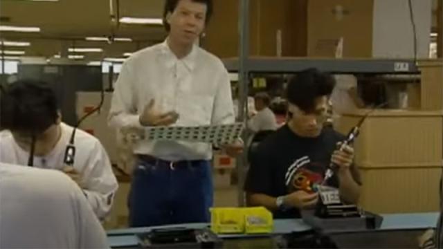 Lost Video Takes Us Inside Nintendo In 1990, Shows NES Consoles Being Made