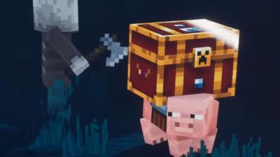 Minecraft Dungeons’ Original Piggy Bank Is The Stuff Of Nightmares