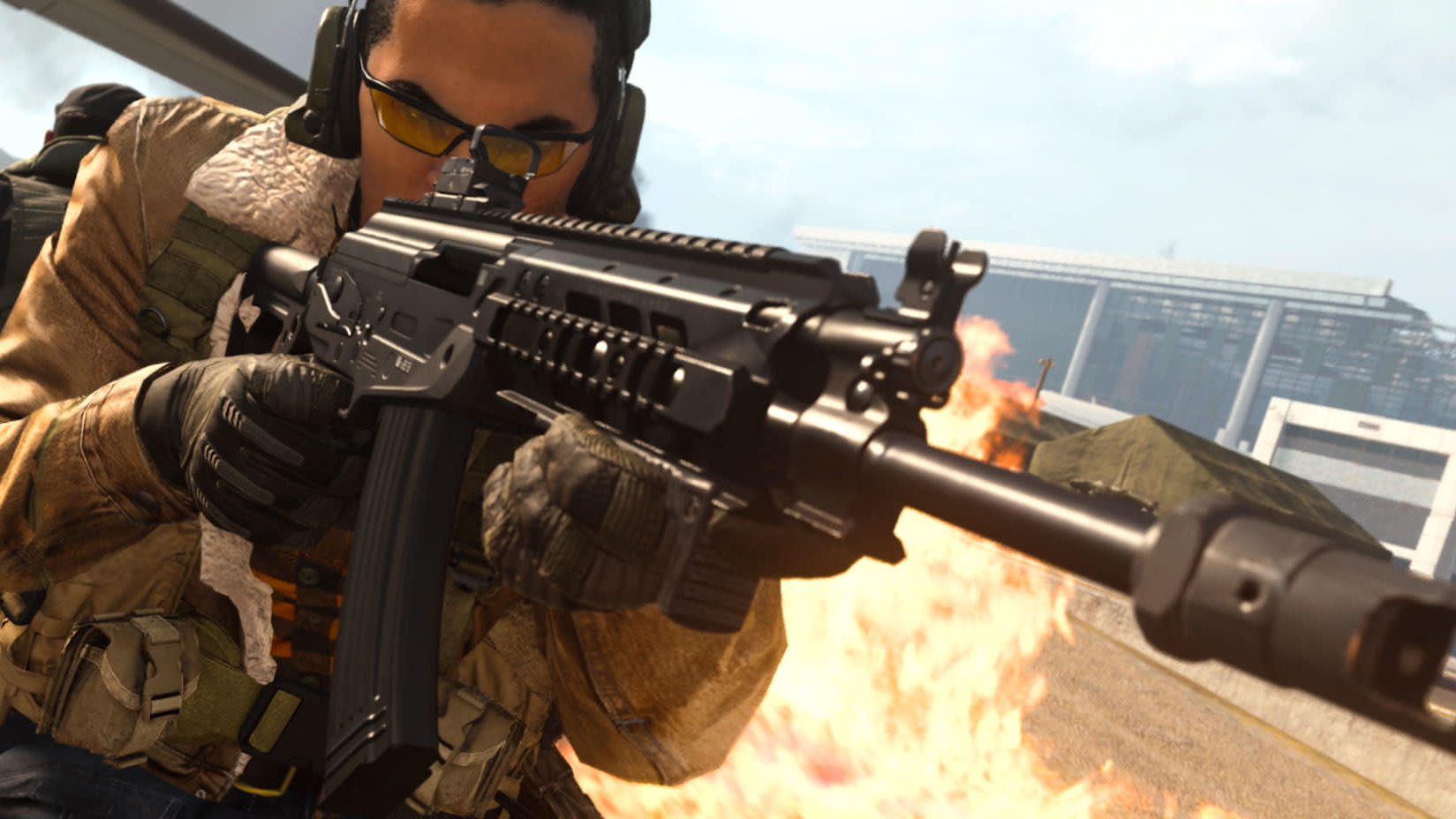 Modern Warfare's CR-56 AMAX assault rifle  (Image: Activision)