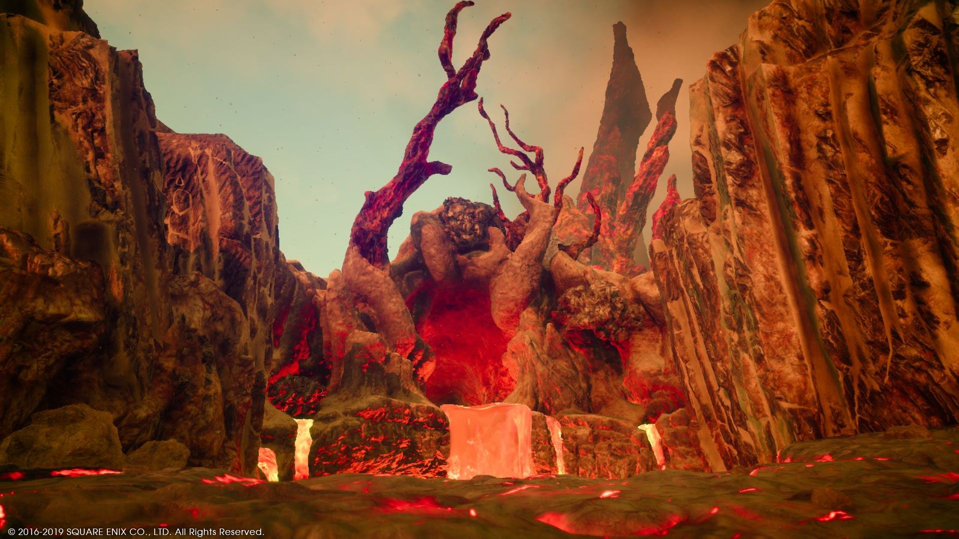 This shot of the volcano netted me 15,000 gil and, eventually, a new Royal Arm. (Screenshot: Square Enix)
