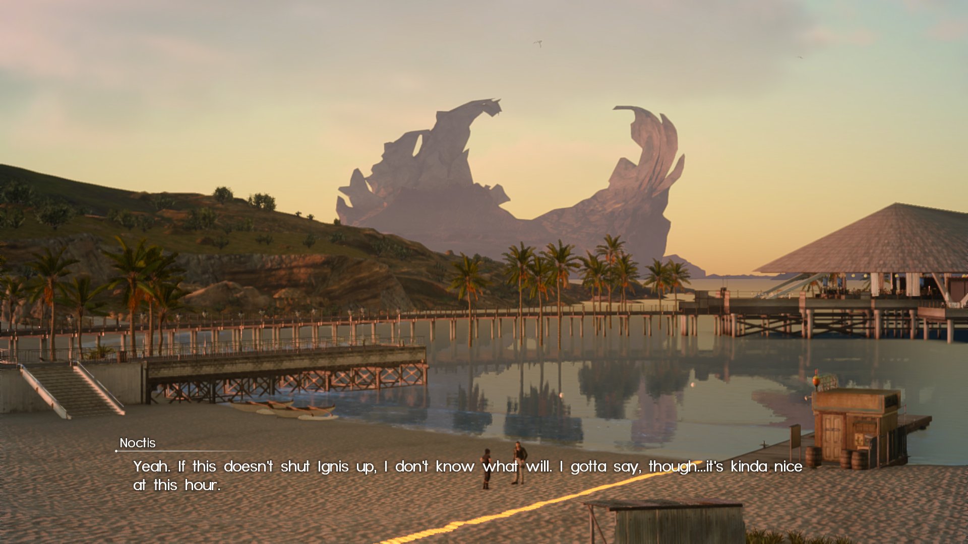 Goddamn, I love Galdin Quay. (Screenshot: Square Enix)