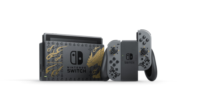 In Japan, The Nintendo Switch Covers Itself In Monster Hunter