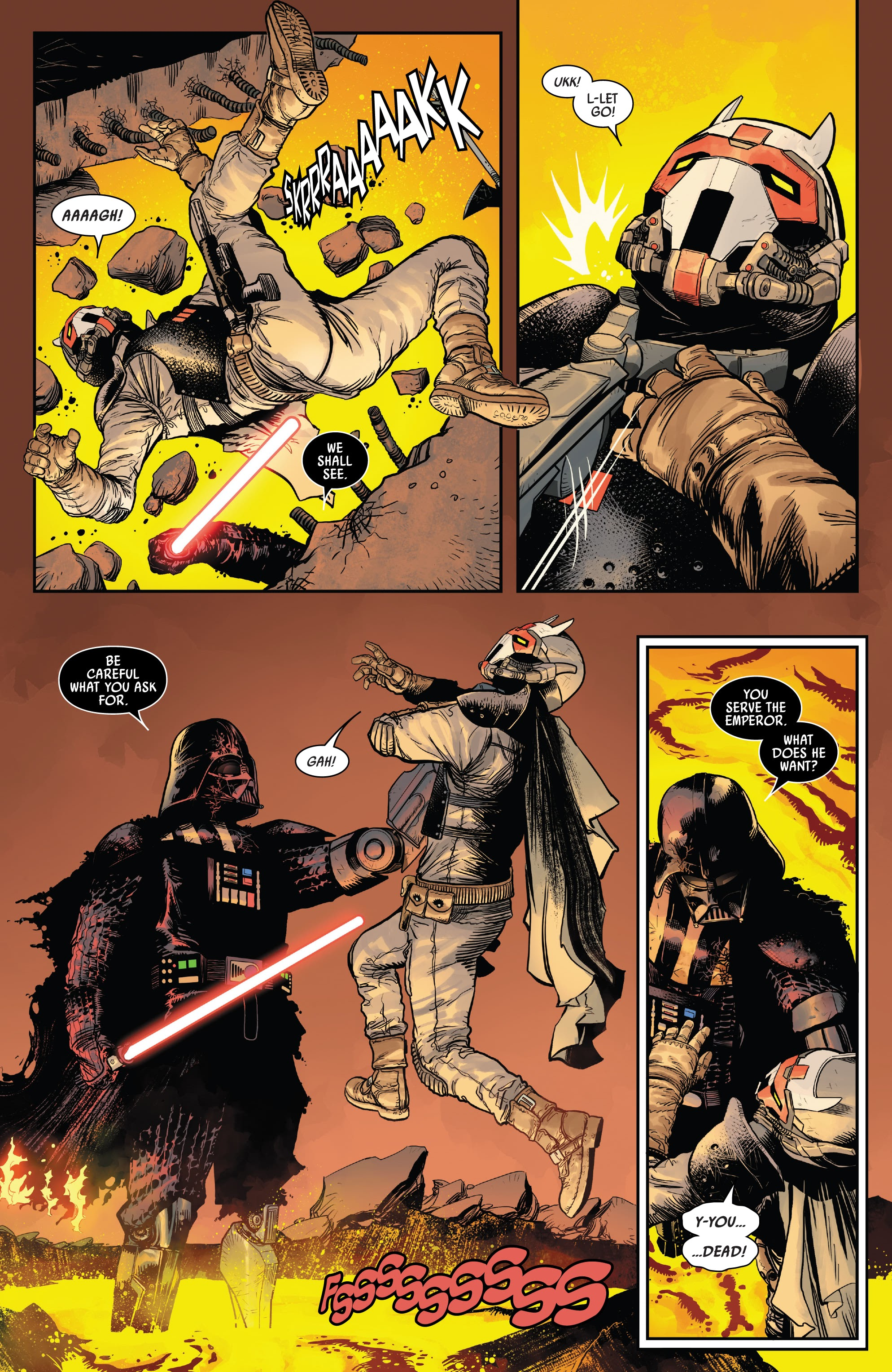 Marvel’s Darth Vader Comic Is Building on Mustafar’s Mystic Rise of Skywalker Shadow
