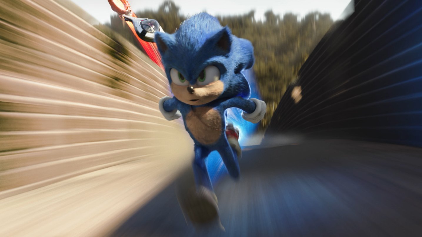 Sonic runs Into the Hedgehog-verse (Image: Paramount)