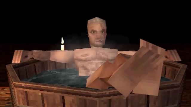 Here’s The PS1 Version Of The Witcher 3 Tub Scene