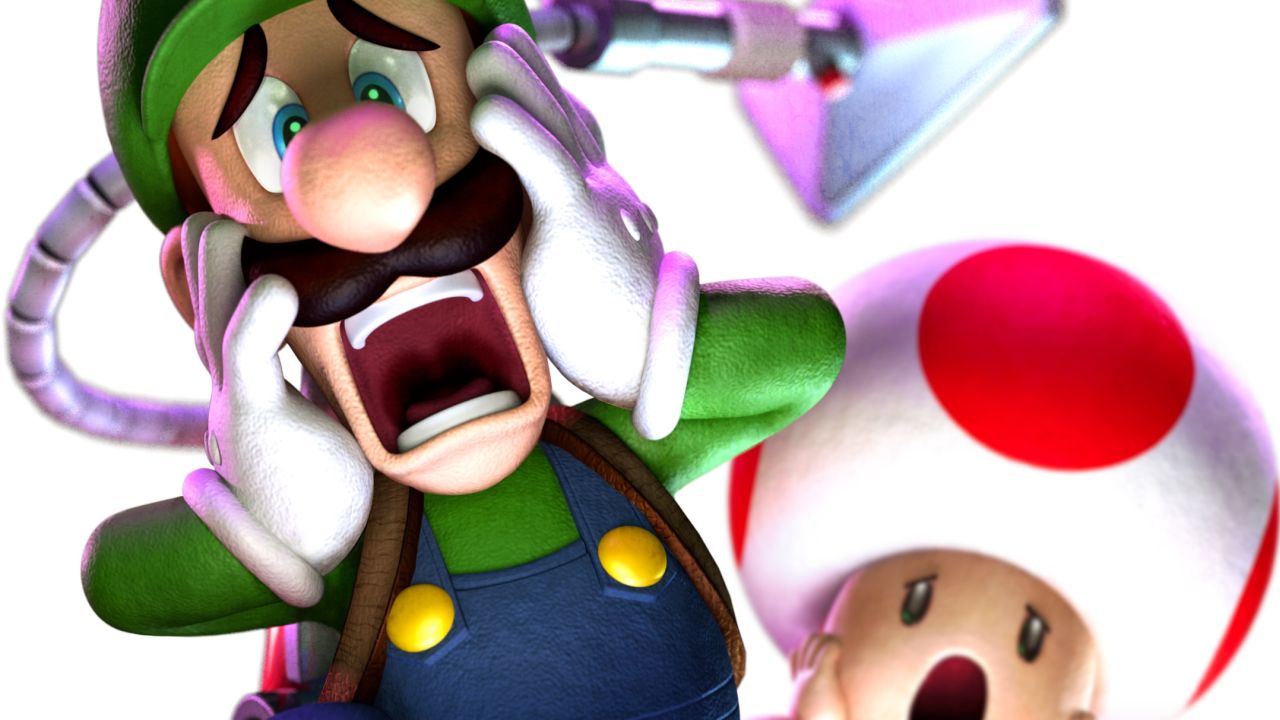The man hates haunted houses. (Image: Nintendo)