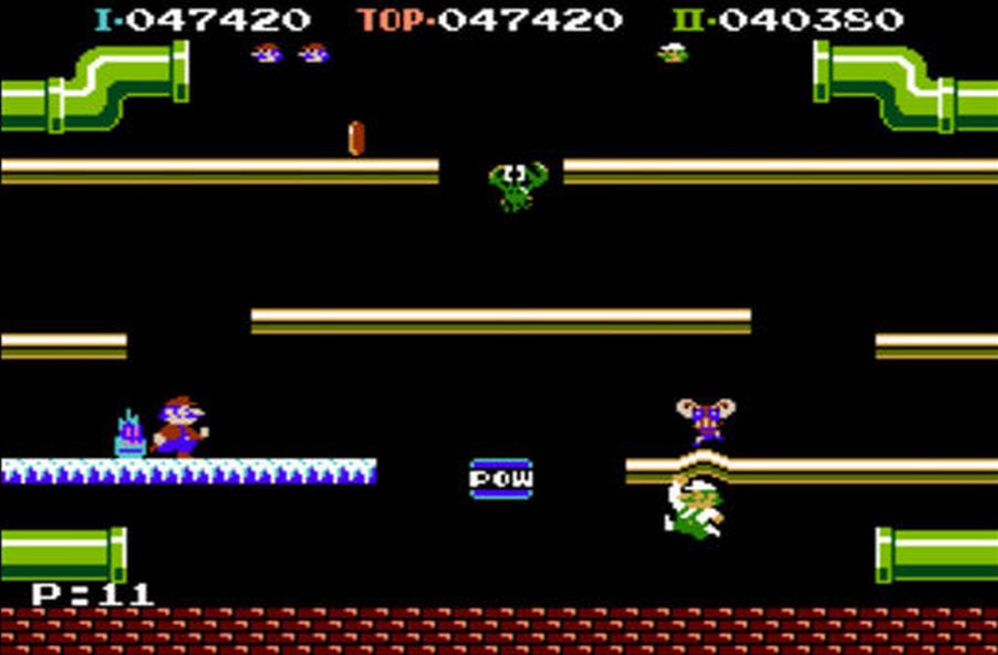 From the Atari 2600 version! (Screenshot: Mobygames / Nintendo)