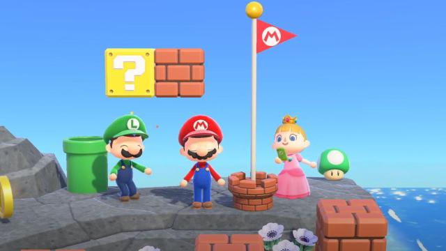 Mario Stuff Comes To Animal Crossing: New Horizons March 1