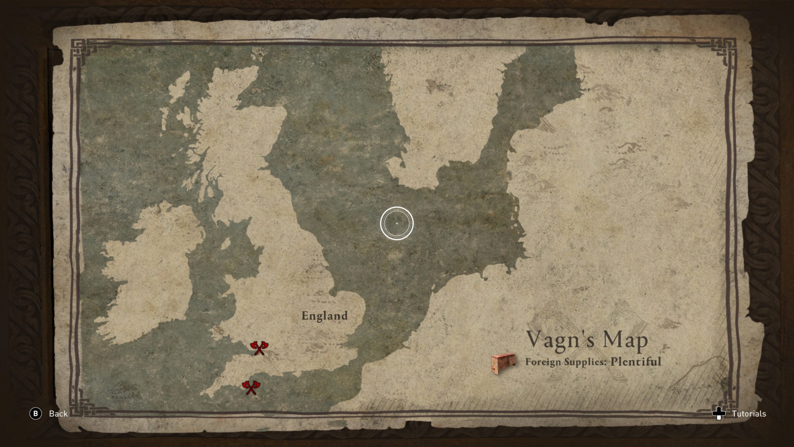 Screenshot: You start with two rivers in the SW of England, before a third opens up in Wales.