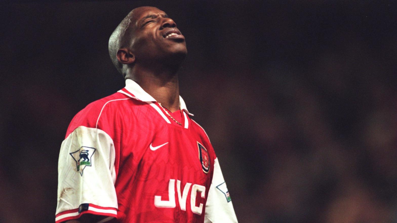 Ian Wright during his playing days for Arsenal (Photo: Ben Radford, Getty Images)