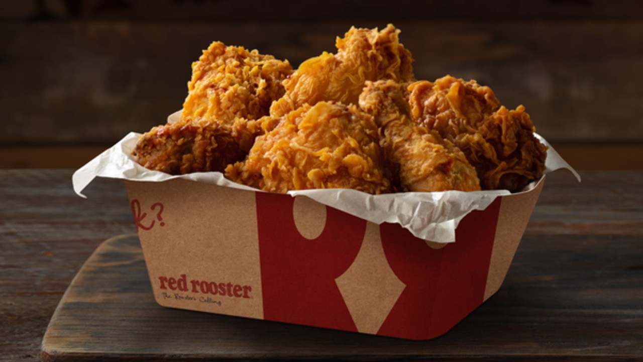 red rooster crunchy fried chicken