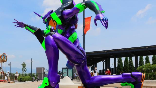 New Evangelion Statue Going Up In Japan For A Limited Time