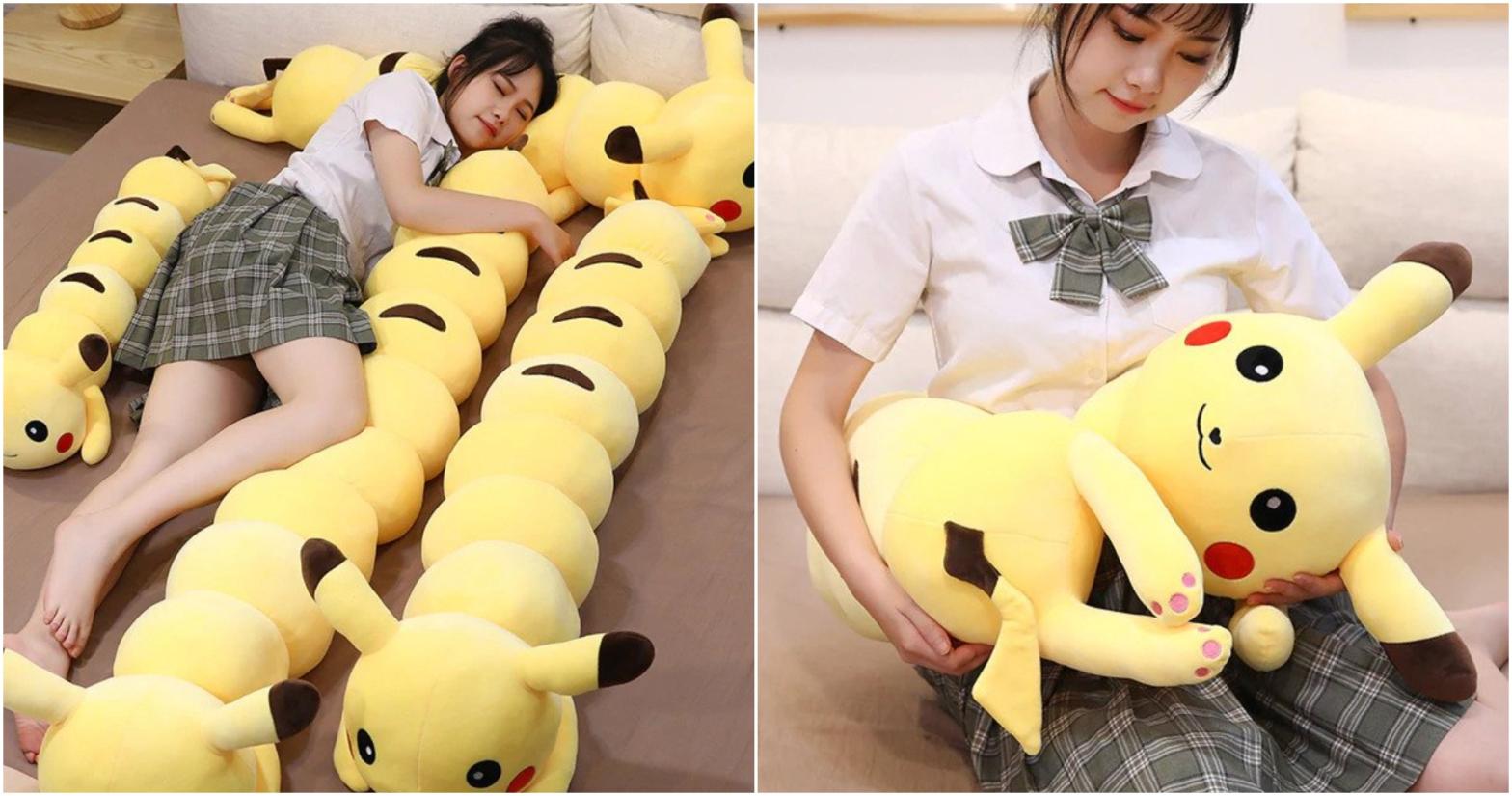 long pikachu body plush centipede