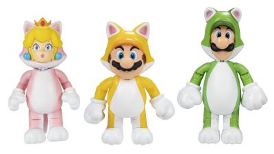 There Is No Love For Toad In This Cat Mario Three-Pack