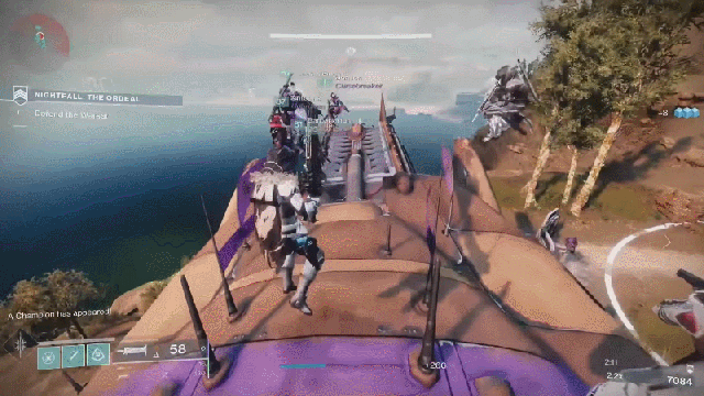 Destiny 2 Players Stomp Alien Ship To Death